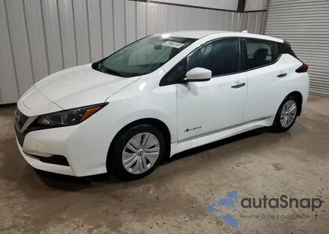 2018 Nissan Leaf S z USA, uszkodzony, nr VIN 1N4AZ1CP6JC311673